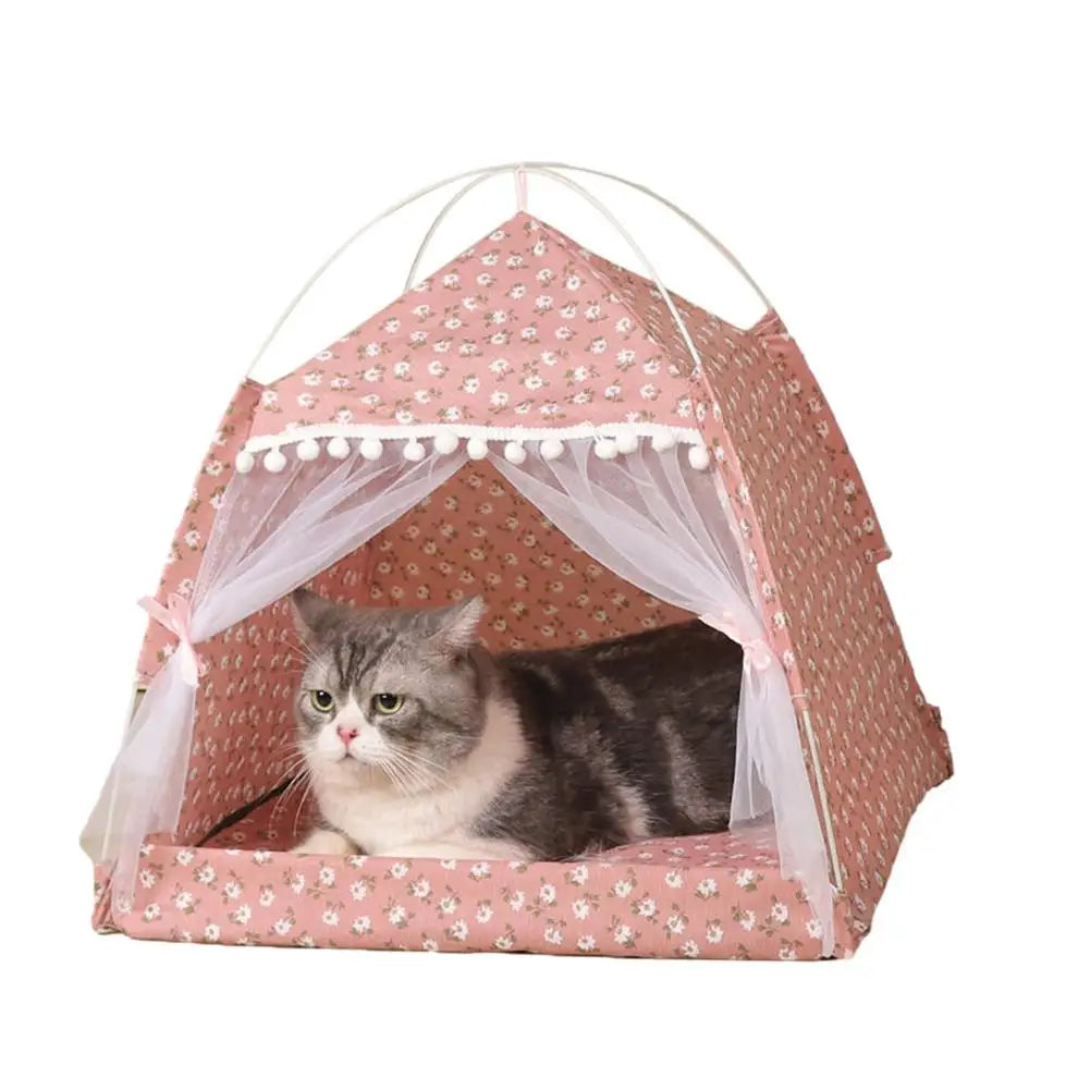 Portable Pet Tent House
