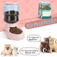 Automatic Pet Feeder & Water Dispenser – Large Capacity