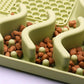 3-in-1 Slow Feeder Dog Bowl – Licking Mat for Anxiety Relief