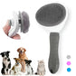 Self-Cleaning Pet Brush – Grooming Comb for Dogs & Cats