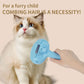 2-in-1 Cat Steam & Hair Remover Grooming Brush