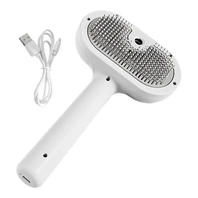 Self-Cleaning Pet Hair Remover Brush – For Dogs & Cats
