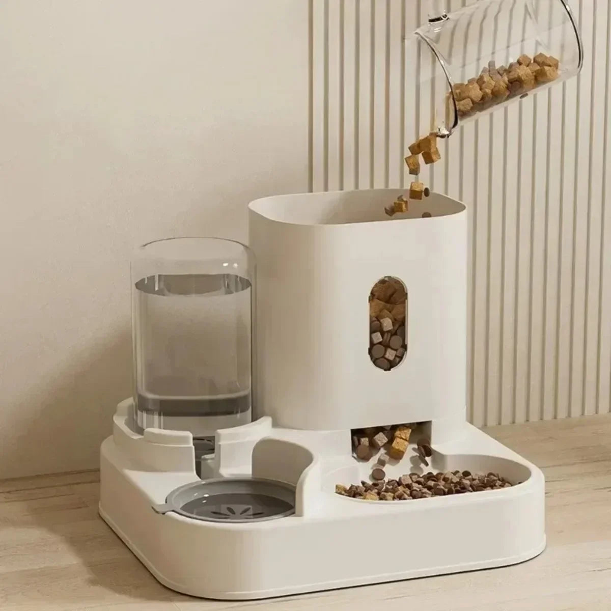 Automatic Pet Feeder & Water Fountain – Large Capacity Storage