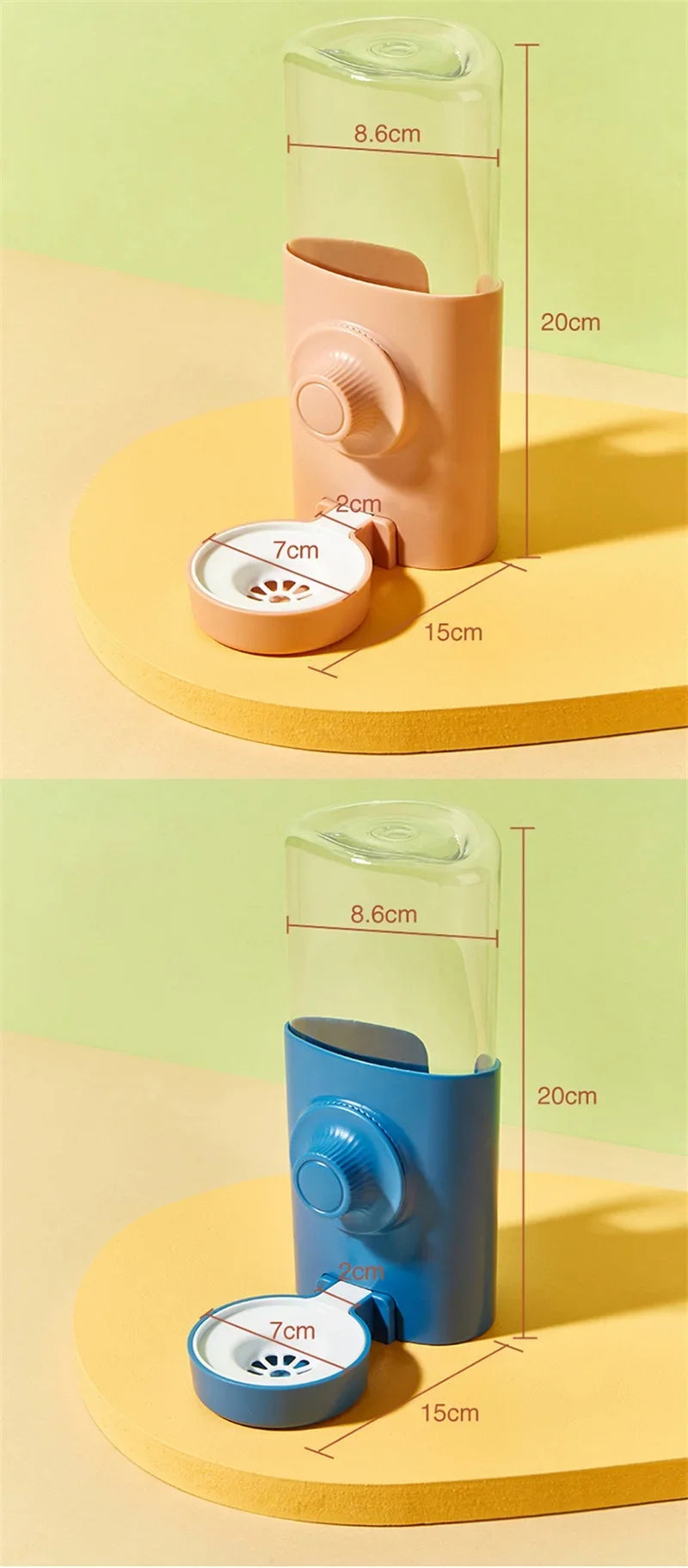 Automatic Pet Feeder & Water Dispenser – For Dogs, Cats & Small Animals