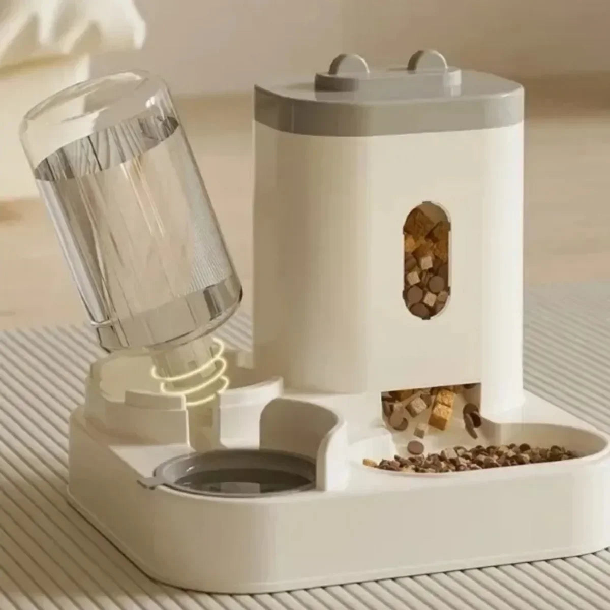 Automatic Pet Feeder & Water Fountain – Large Capacity Storage