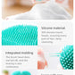 Silicone Pet Bathing Brush – Soft Massager & Cleaning Grooming Tool