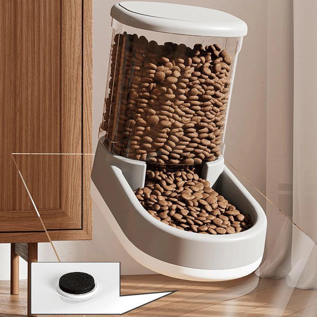 Automatic Pet Feeder & Water Dispenser – Food Bowl for Cats & Dog