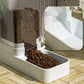 Automatic Pet Food Dispenser – Transparent Storage Bowl