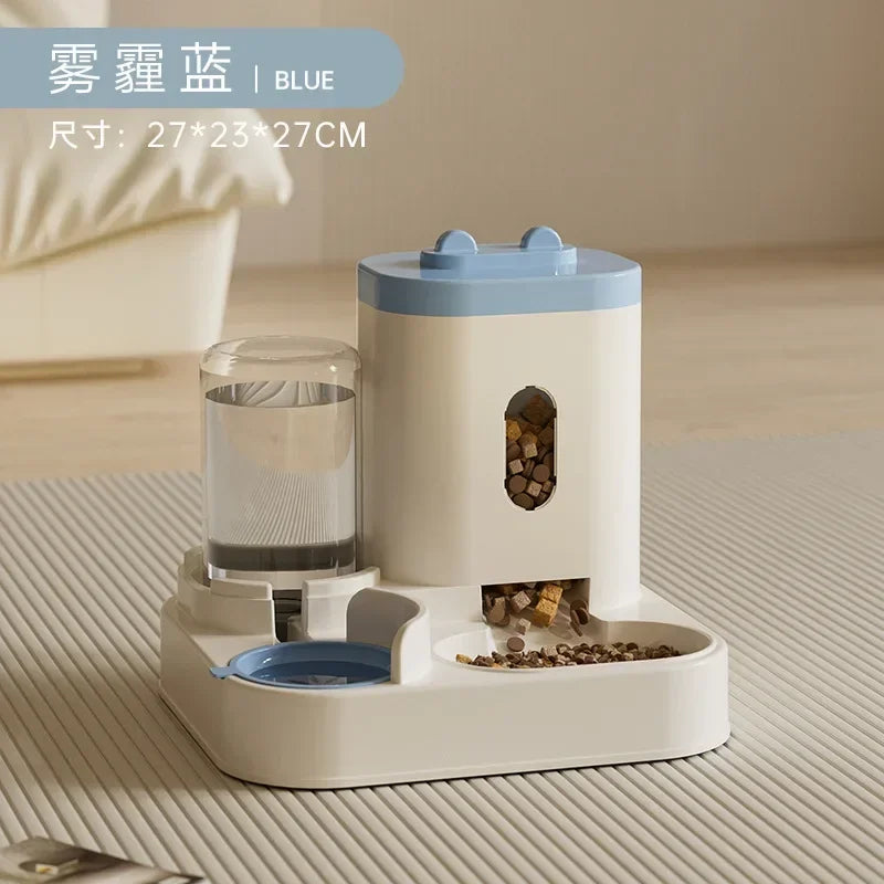 Automatic Pet Feeder & Water Fountain – Large Capacity Storage