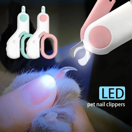 LED Pet Nail Clipper – Safe & Easy Trimming for Cats & Dogs