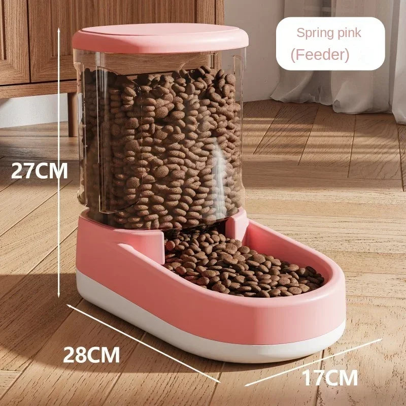 Automatic Pet Feeder & Water Dispenser – Food Bowl for Cats & Dog