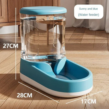 Automatic Pet Feeder & Water Dispenser – Food Bowl for Cats & Dog
