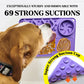 3-in-1 Slow Feeder Dog Bowl – Licking Mat for Anxiety Relief