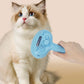 2-in-1 Cat Steam & Hair Remover Grooming Brush