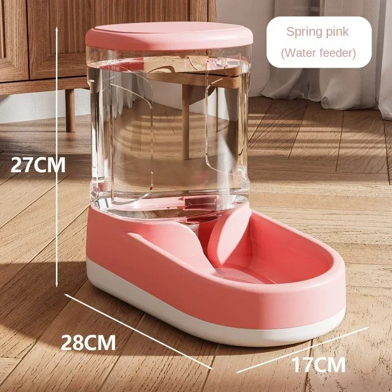 Automatic Pet Feeder & Water Dispenser – Food Bowl for Cats & Dog