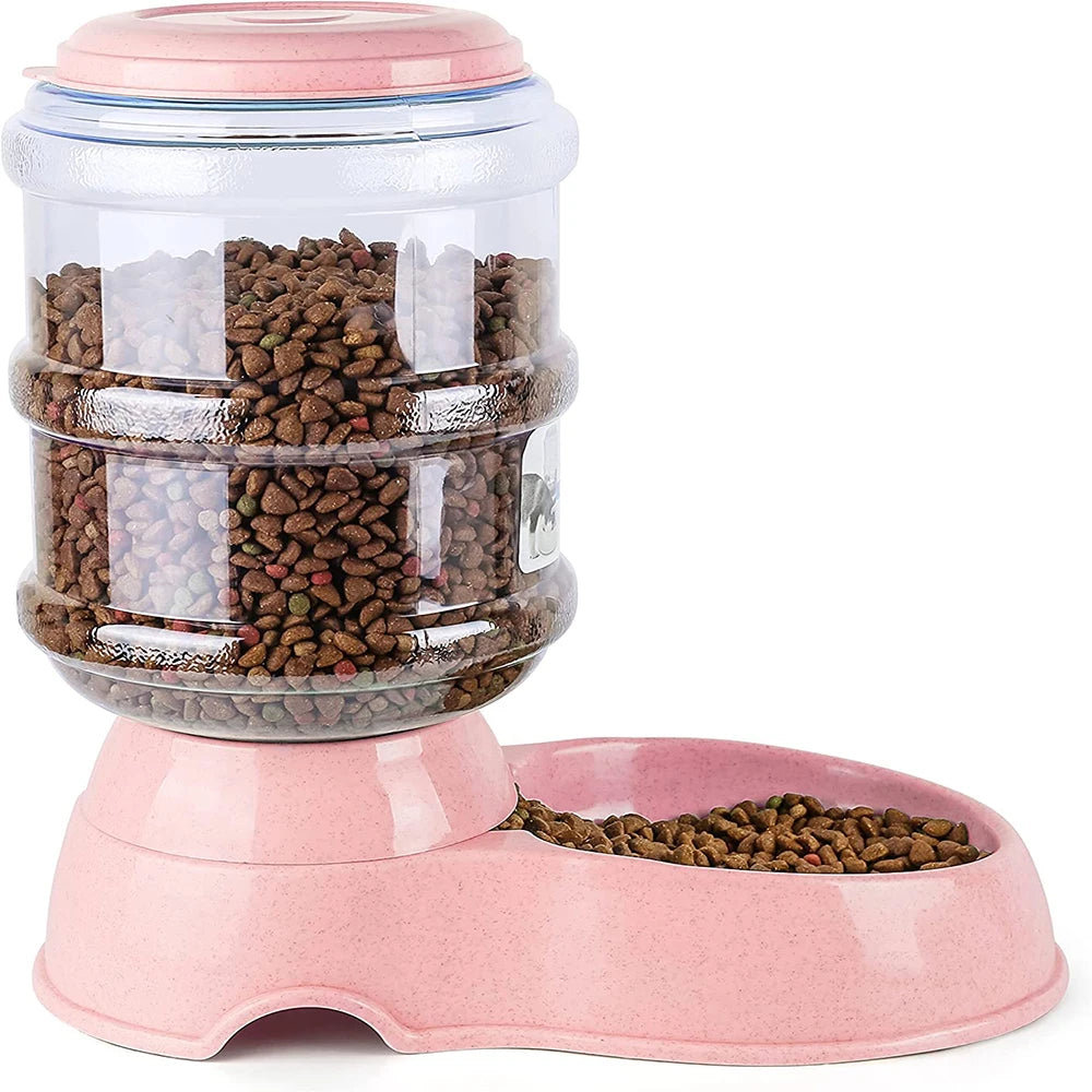 Automatic Pet Feeder & Water Dispenser – Large Capacity
