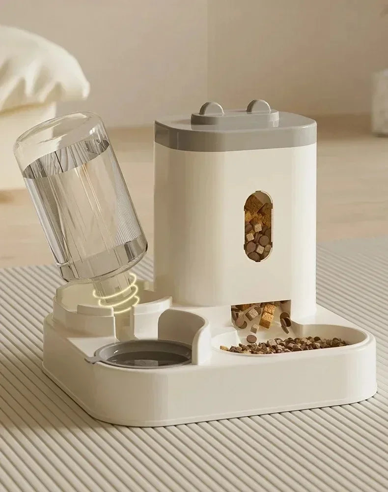 Automatic Pet Feeder & Water Fountain – Large Capacity Storage