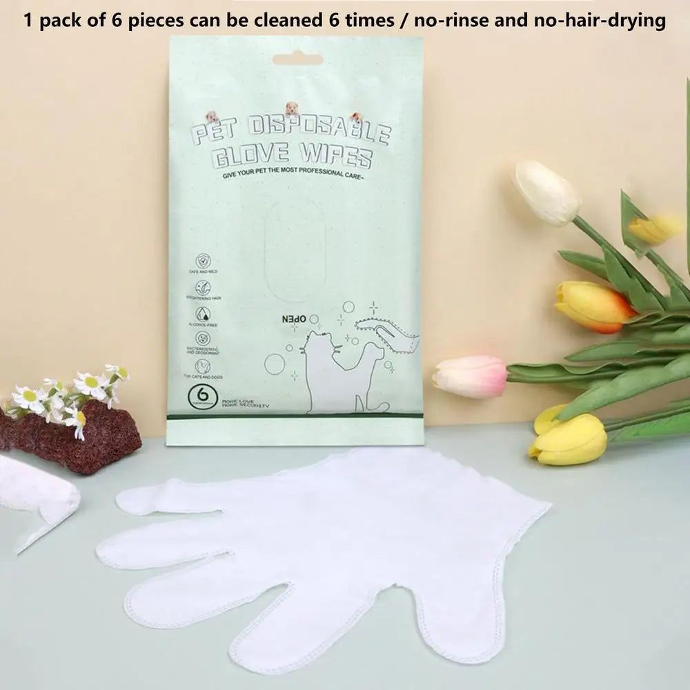 No-Rinse Grooming Gloves