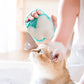 Silicone Pet Bathing Brush – Soft Massager & Cleaning Grooming Tool