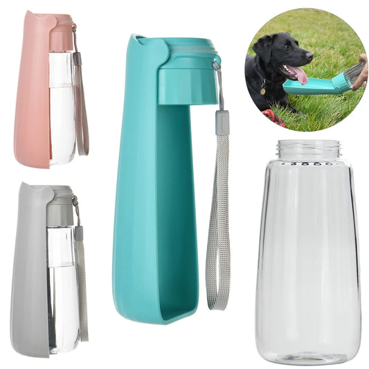 Portable Pet Water Bottle – Leak-Proof & Travel-Friendly 🐶🐶