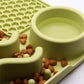 3-in-1 Slow Feeder Dog Bowl – Licking Mat for Anxiety Relief
