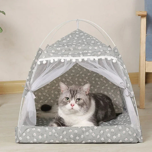 Foldable Pet Tent House