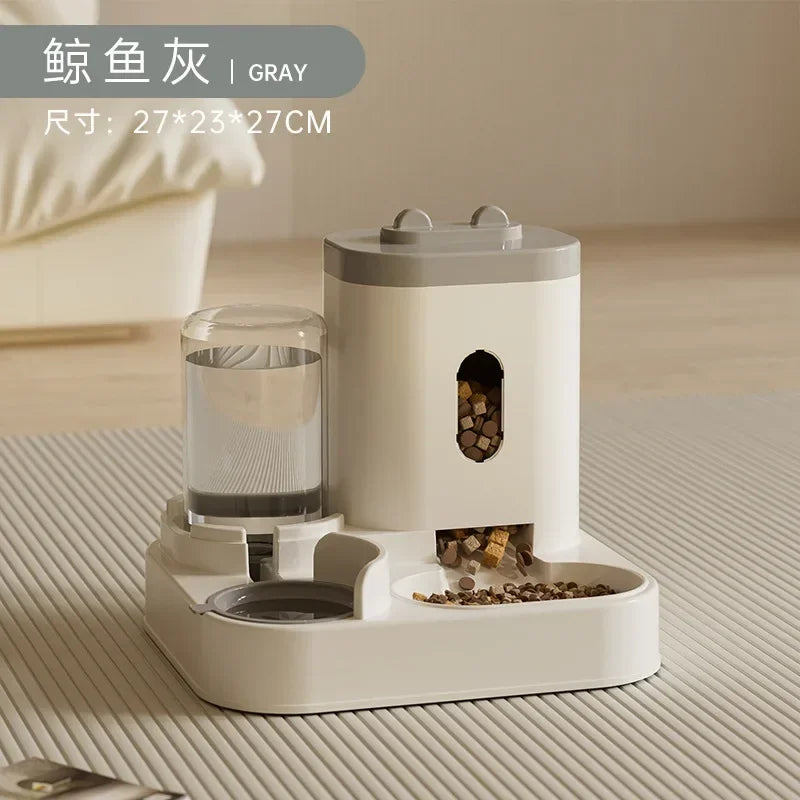 Automatic Pet Feeder & Water Fountain – Large Capacity Storage
