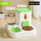 Automatic Pet Feeder & Water Fountain – Large Capacity for Cats & Dogs