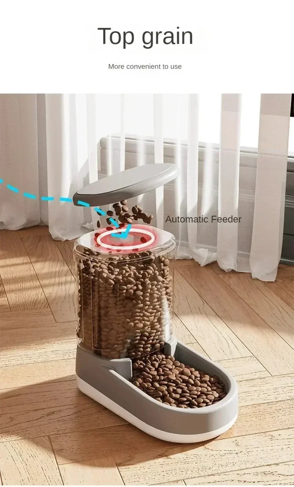 Automatic Pet Feeder & Water Dispenser – Food Bowl for Cats & Dog