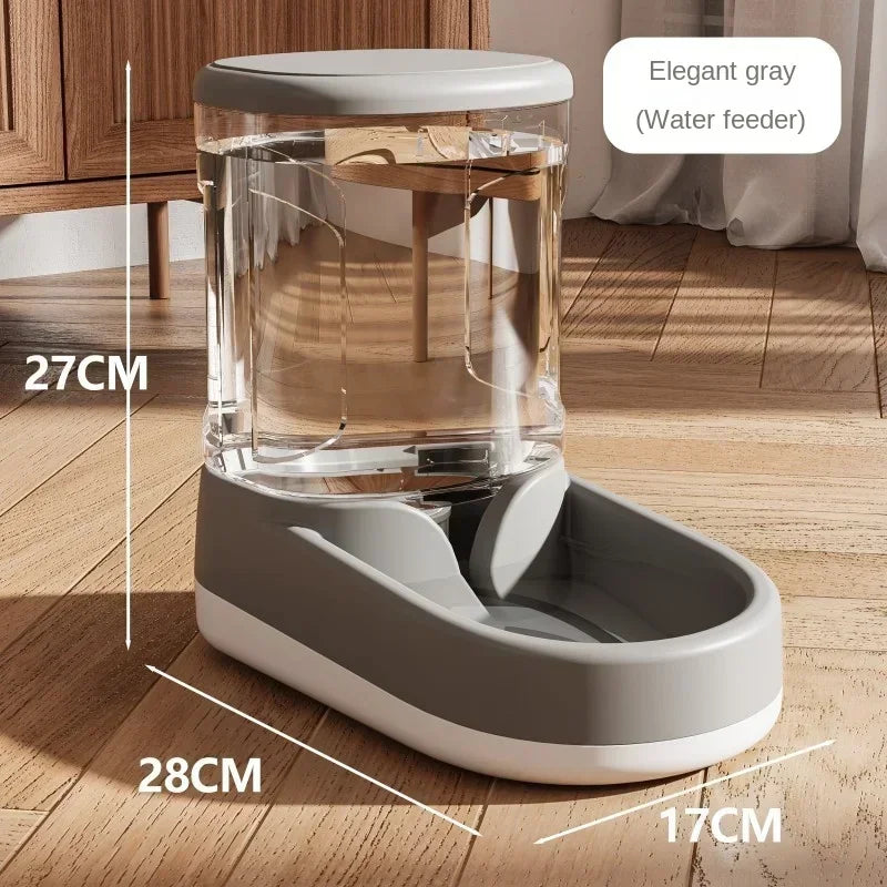 Automatic Pet Feeder & Water Dispenser – Food Bowl for Cats & Dog