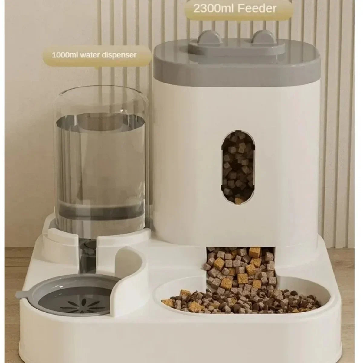 Automatic Pet Feeder & Water Fountain – Large Capacity Storage