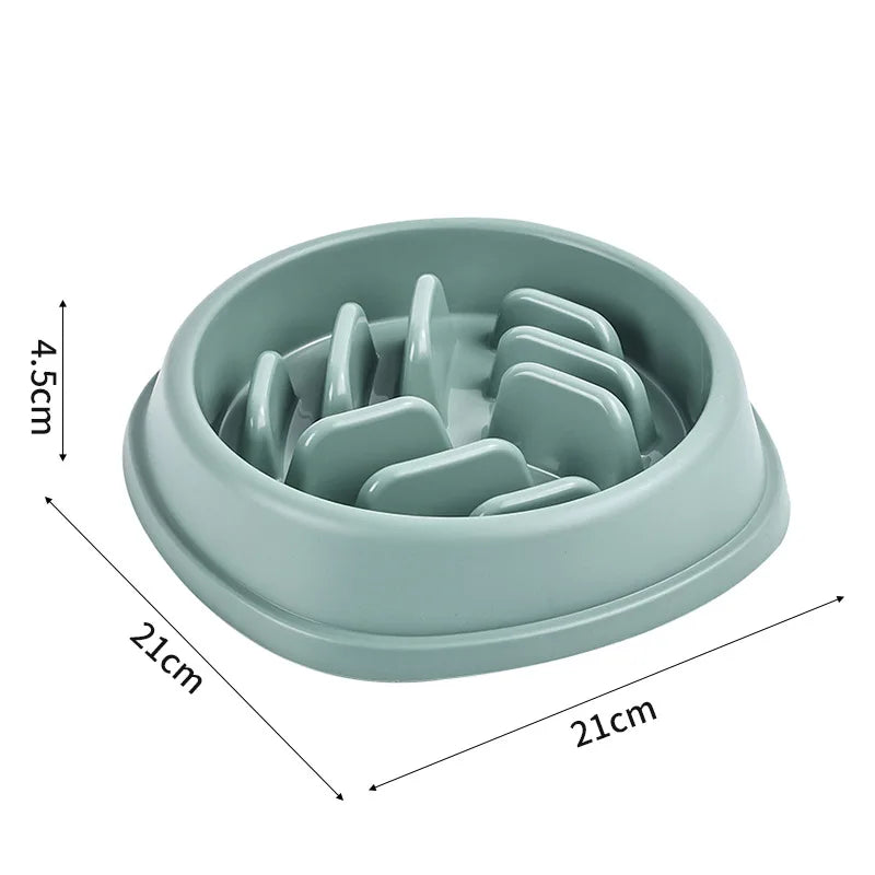 Anti-Choking Slow Feeder Bowl – Large & Non-Slip