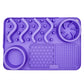 3-in-1 Slow Feeder Dog Bowl – Licking Mat for Anxiety Relief