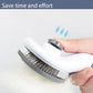 Pet Hair Brush – Grooming Comb for Dogs & Cats, Fur Remover Tool