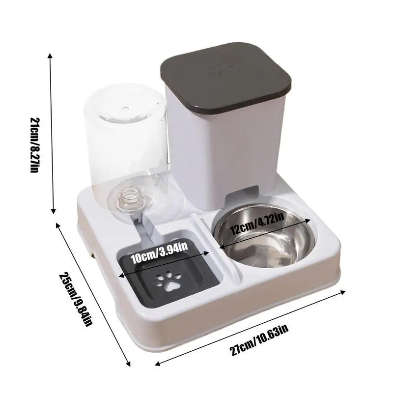 2-in-1 Automatic Pet Feeder